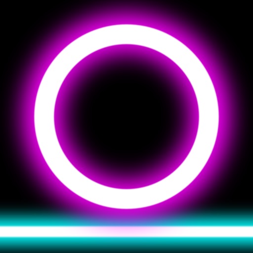 摇滚跳跃闪耀的霓虹激光平台向上挑战100层