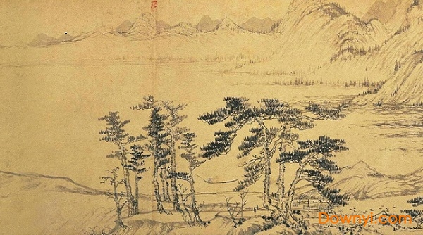 富春山居图素材