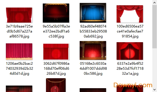 舞台幕布图片素材