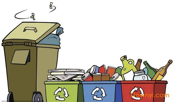 垃圾分类图片模板免费版