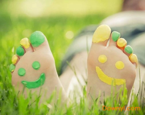 脚丫子图片素材