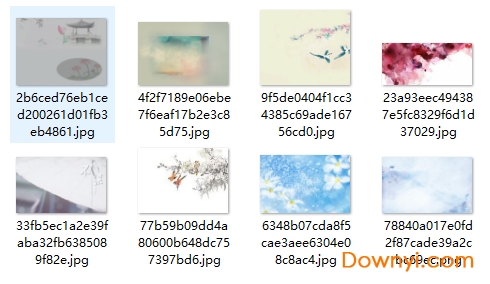 ps古风背景素材大全