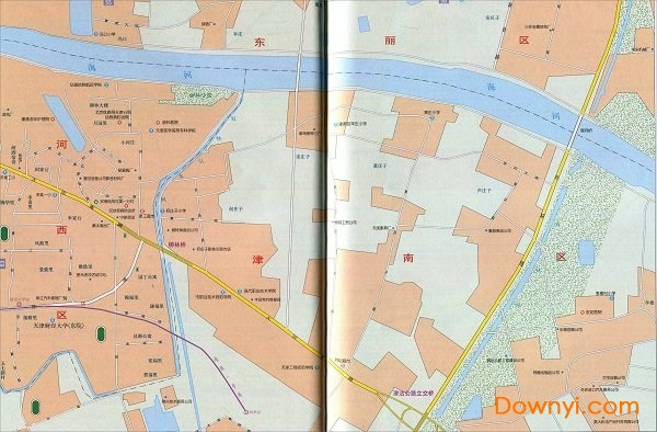 天津财经大学地图