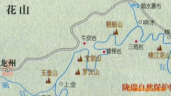 南宁花山景点导游图 南宁花山景点导游图高清版