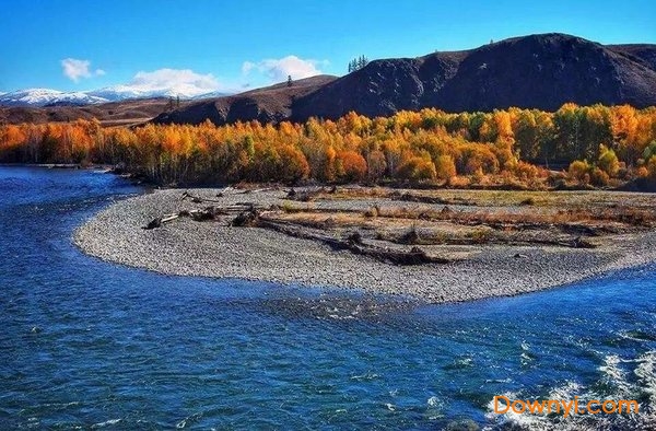 新疆喀纳斯地图