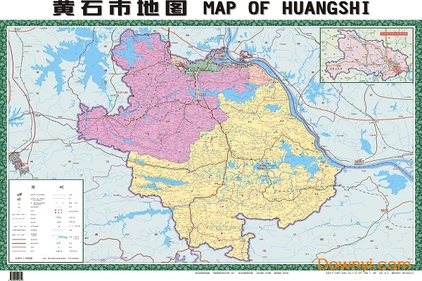 黄石地图全图