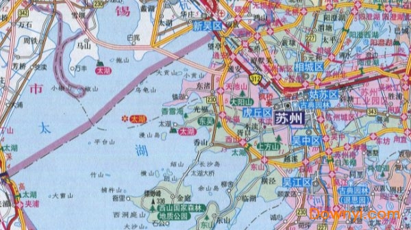 苏州地图全图大图