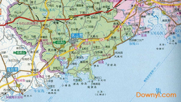 威海地图全图高清版