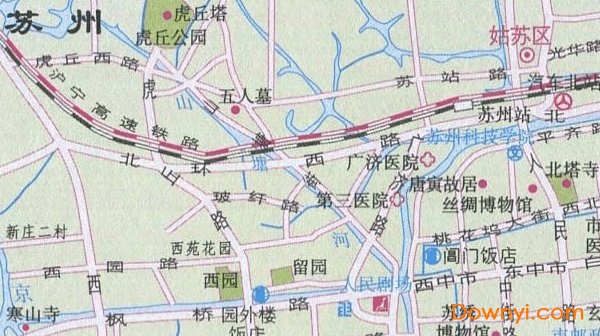 苏州旅游地图全图大图