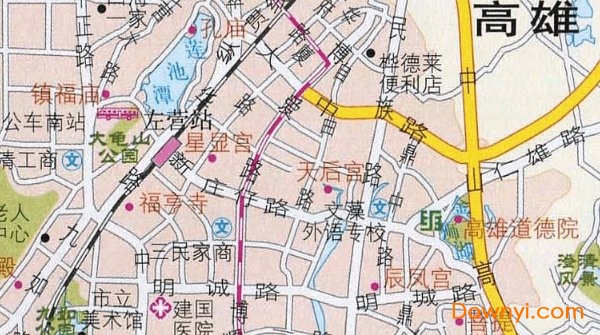 高雄地图高清版