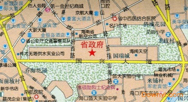 海口地图全图