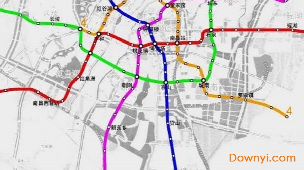 南昌地铁规划2020版