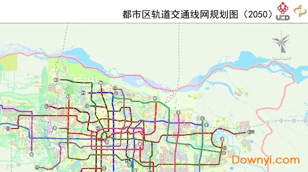 郑州地铁规划图高清版
