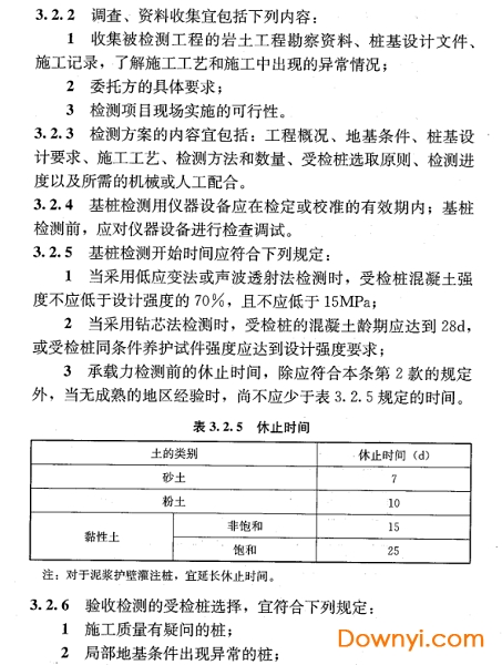 建筑基桩检测技术规范jgj106-2014