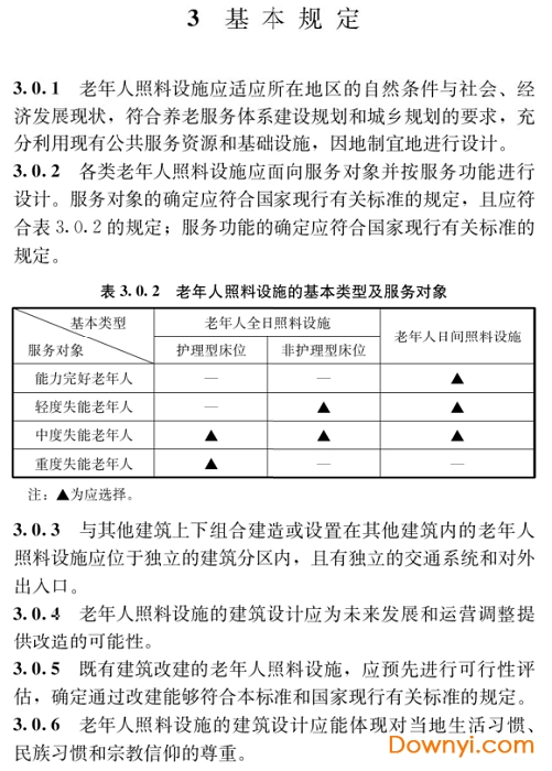 JGJ450-2018老年人照料设施建筑设计标准