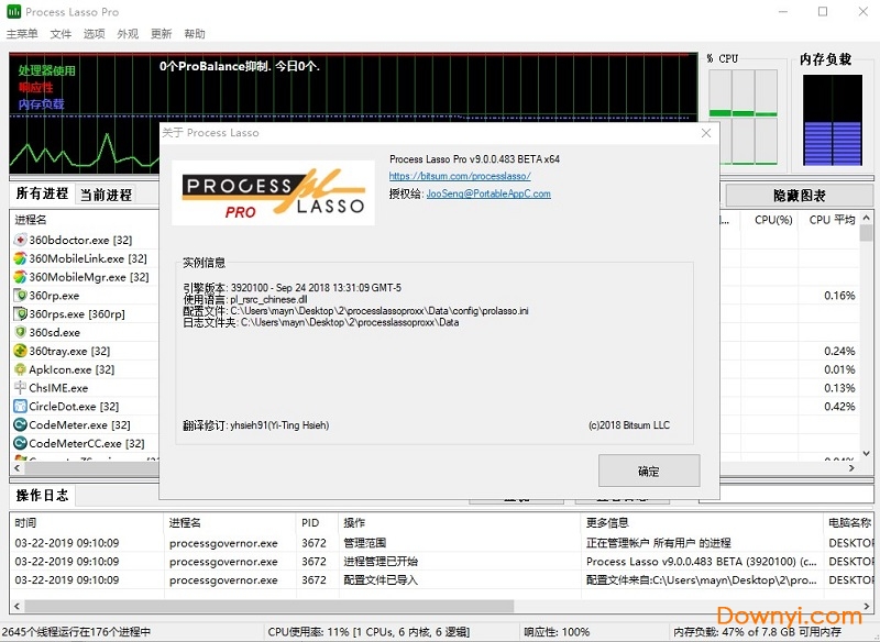 process lasso中文版