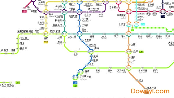 广州地铁规划图2025最新版 广州地铁规划图2025版