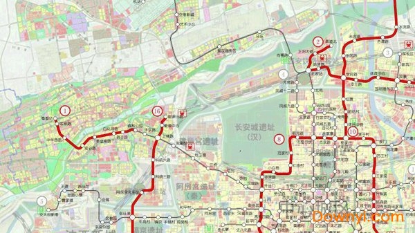 西安地铁规划图2023最新版 西安地铁规划图2023终极版