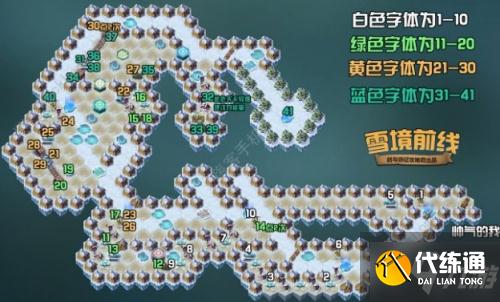 《剑与远征》雪境前线最后一关阵容及打法