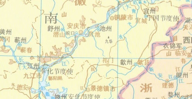 南唐地图全图