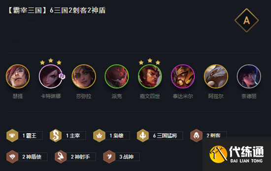 云顶之弈11.5版本三国猛将阵容攻略_云顶之弈11.5三国阵容攻略