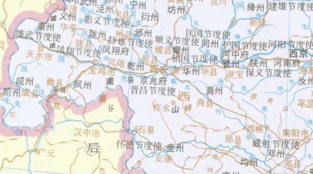 后晋地图高清版