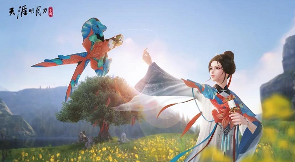 天涯明月刀手游放风筝技巧_放风筝方法详解