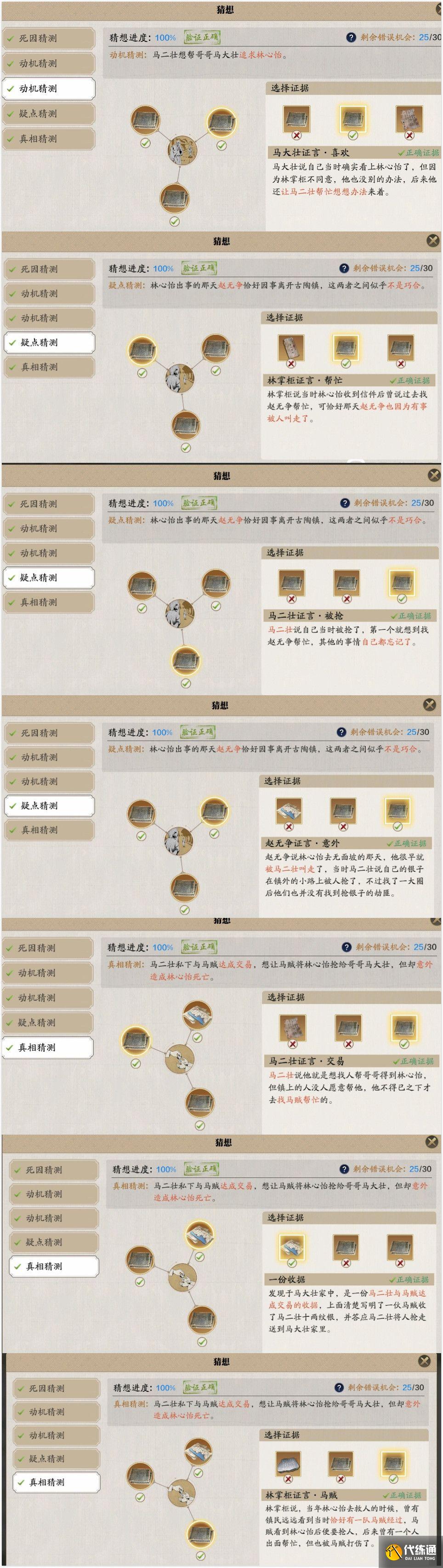 天涯明月刀手游林心怡案怎么触发