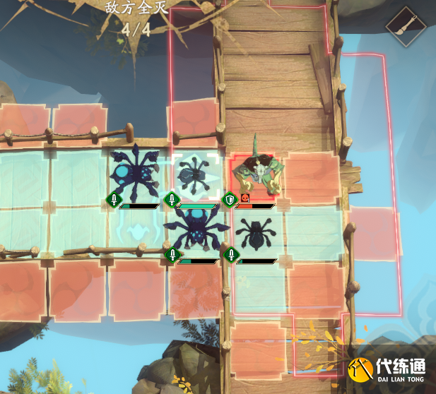 天地劫幽城再临鬼面花蛛高级图文打法攻略