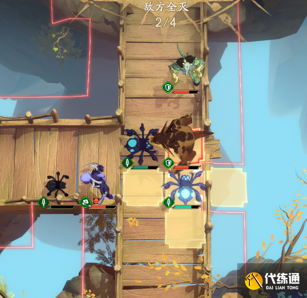 天地劫幽城再临鬼面花蛛高级图文打法攻略