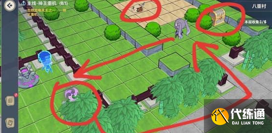 崩坏三八重村第三层通关攻略