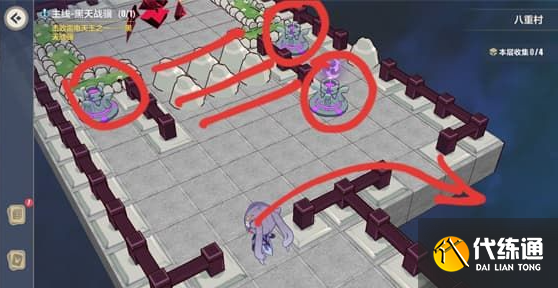 崩坏三八重村第二层通关攻略_崩坏三八重村攻略