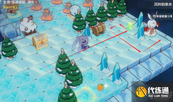 崩坏3沉吟的泉水第一层怎么过？第一层收集地点