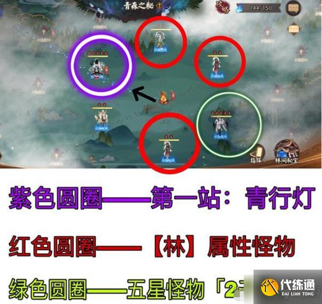 《阴阳师》青森之秘第七天路线一览