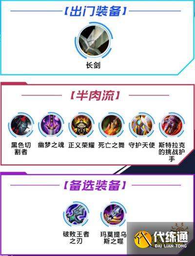 英雄联盟手游潘森出装连招分享