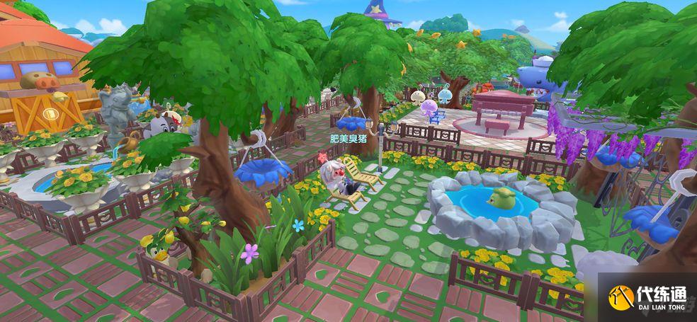 摩尔庄园帮邻居收菜后菜在哪