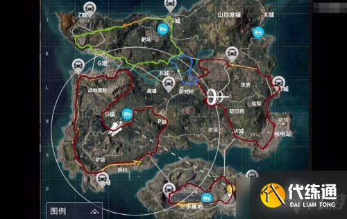 和平精英重启未来小鸡车刷新点在哪里？重启未来小鸡车刷新路线图文一览