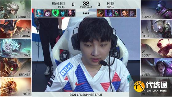 Scout盲僧七进七出三杀横扫EDG_LGD横扫2-0