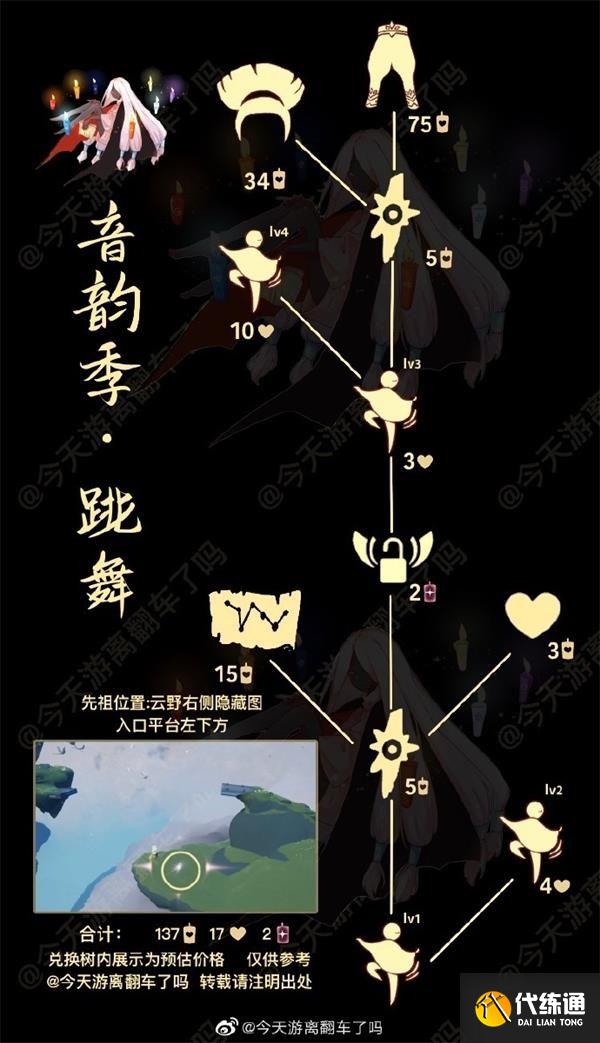 光遇金边紫色灯笼裤兑换图分享_光遇复刻跳舞先祖兑换攻略