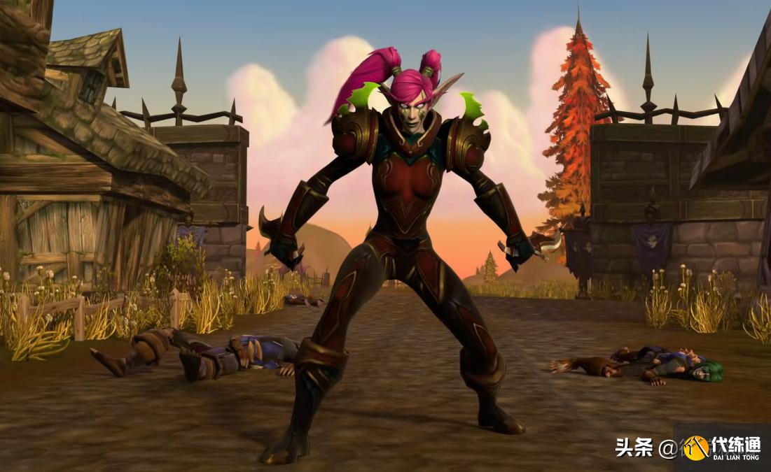 魔兽世界：泰达希尔的复仇，暗夜精灵“以眼还眼”，太爽了