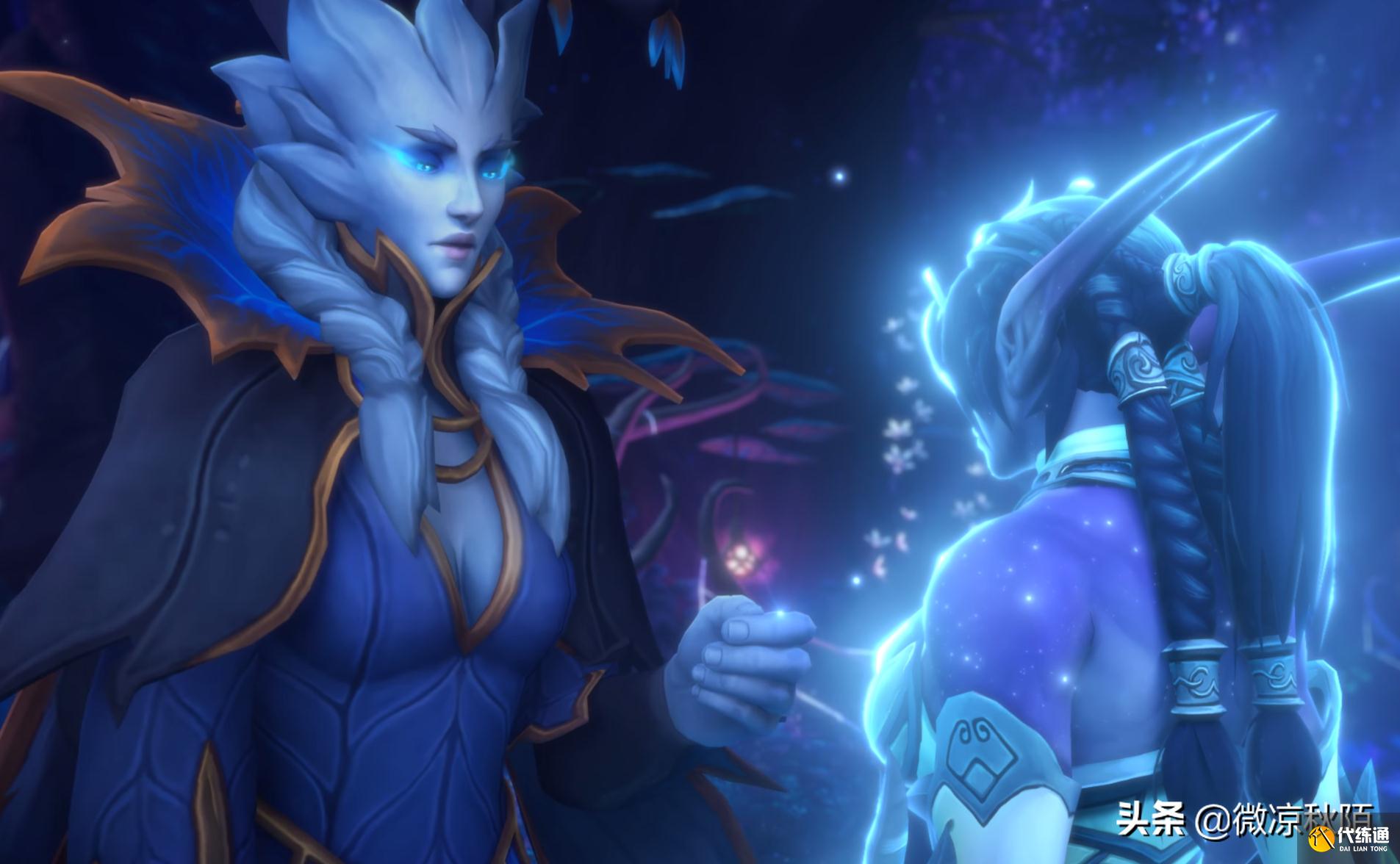 魔兽世界：艾露恩“黑化”，坐观泰达希尔被烧，暗夜精灵原谅月神