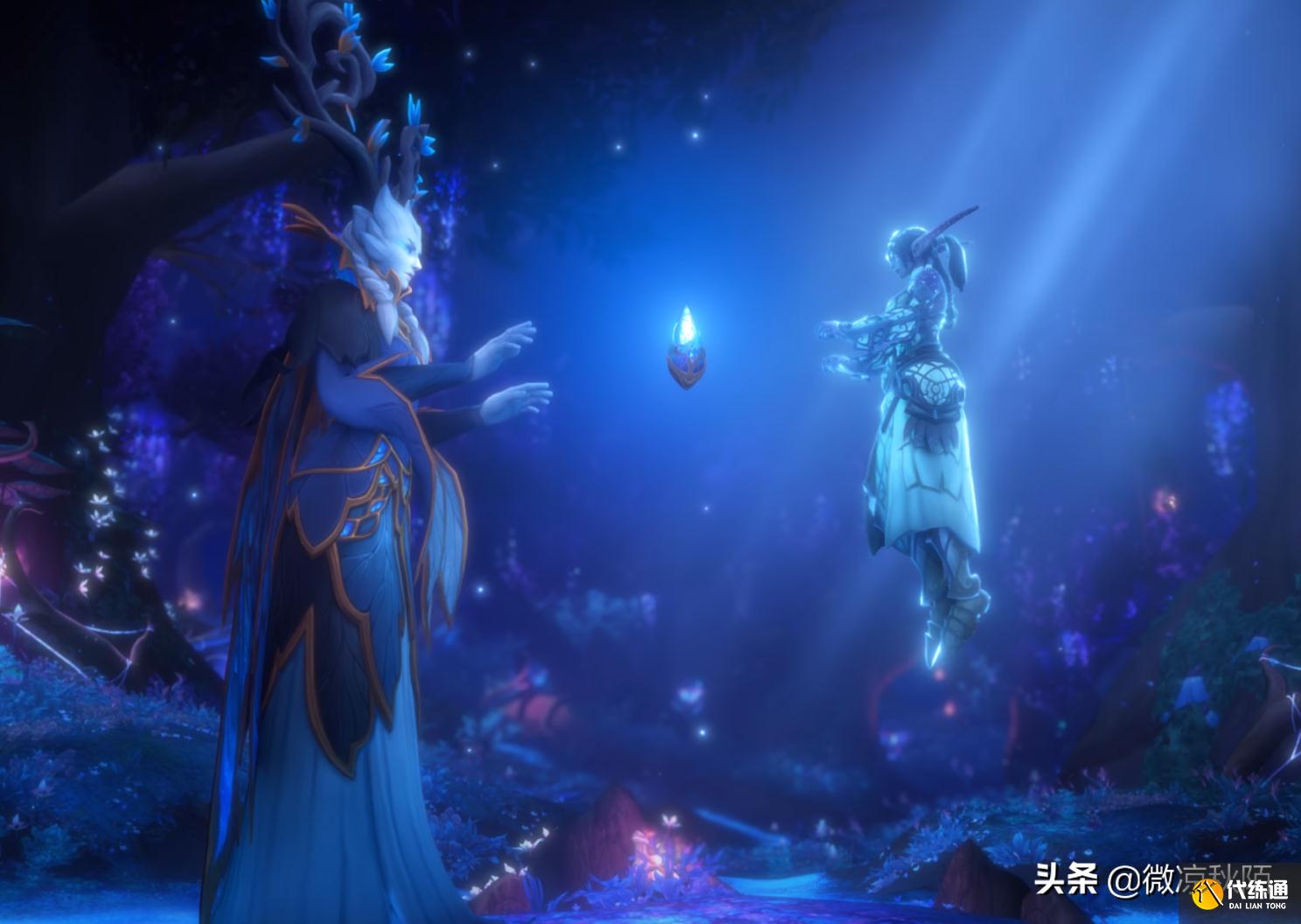 魔兽世界：艾露恩“黑化”，坐观泰达希尔被烧，暗夜精灵原谅月神