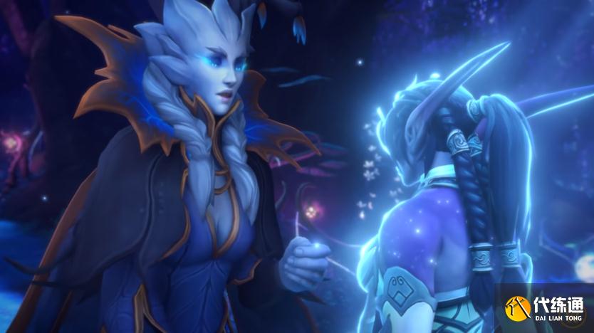 魔兽世界：艾露恩终于原形毕露，是她指引希尔瓦娜斯摧毁生命之树