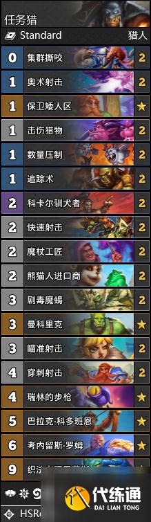 《炉石传说》暴风城下的集结天梯卡组推荐