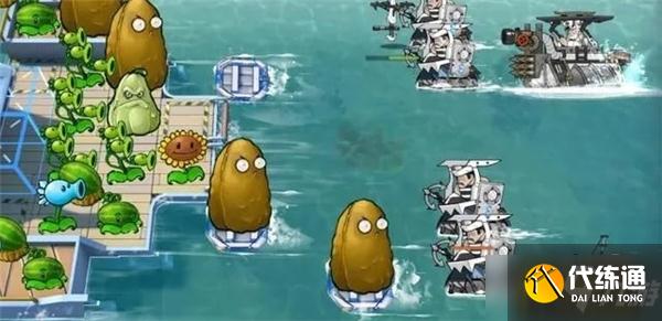 明日方舟：夏活地图ex4官方整活致敬植物大战僵尸