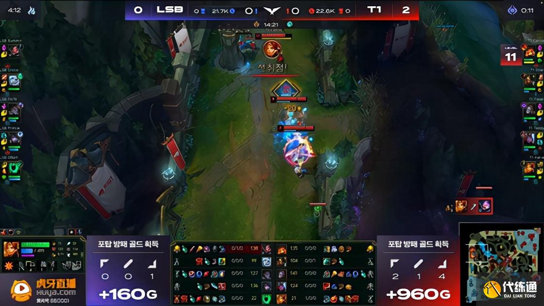 LOL-LCK：Faker招牌妖姬重出江湖输出爆表，T1节奏压制3-0横扫LSB