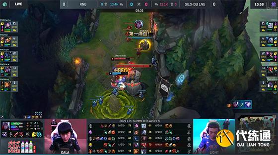 LOL-LPL：icon瑞兹开车抓死GALA