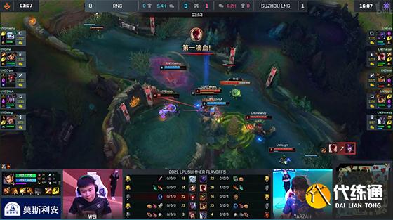 LOL-LPL：icon瑞兹开车抓死GALA