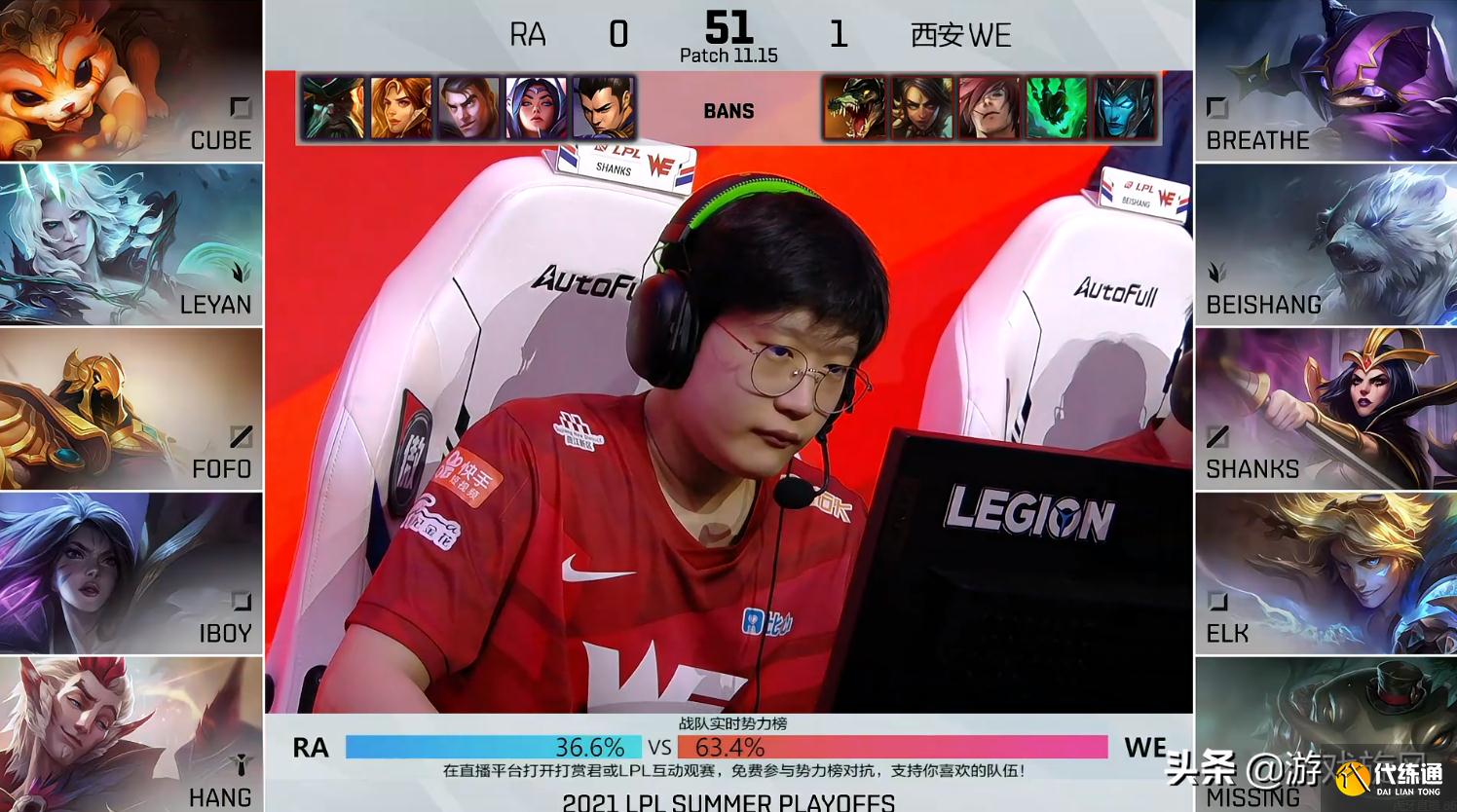 LOL：RA连失两局Uzi忍不住感慨：可能有神秘力量在阻止他们前进