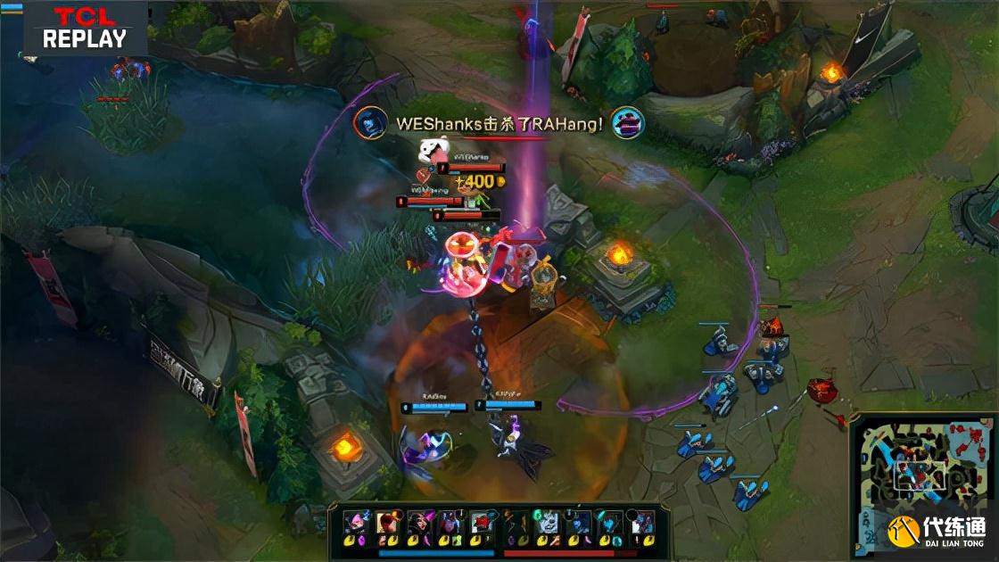 LOL-LPL：Beishang奥拉夫完美节奏拒绝翻盘，WE